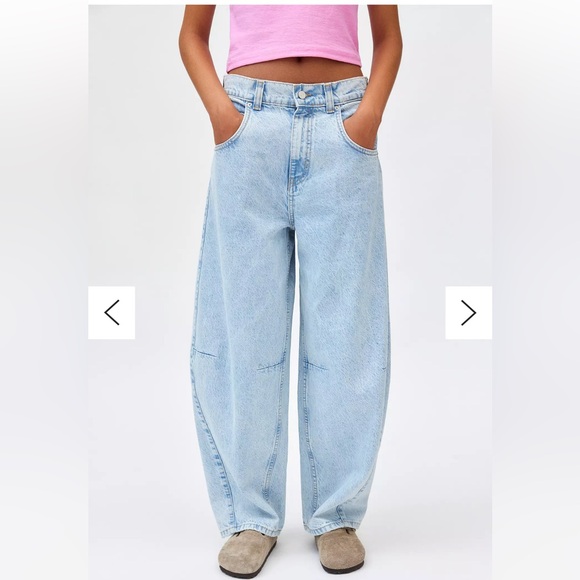 BDG Rih Extreme Barrel Mid-Rise Jean - Picture 9 of 16